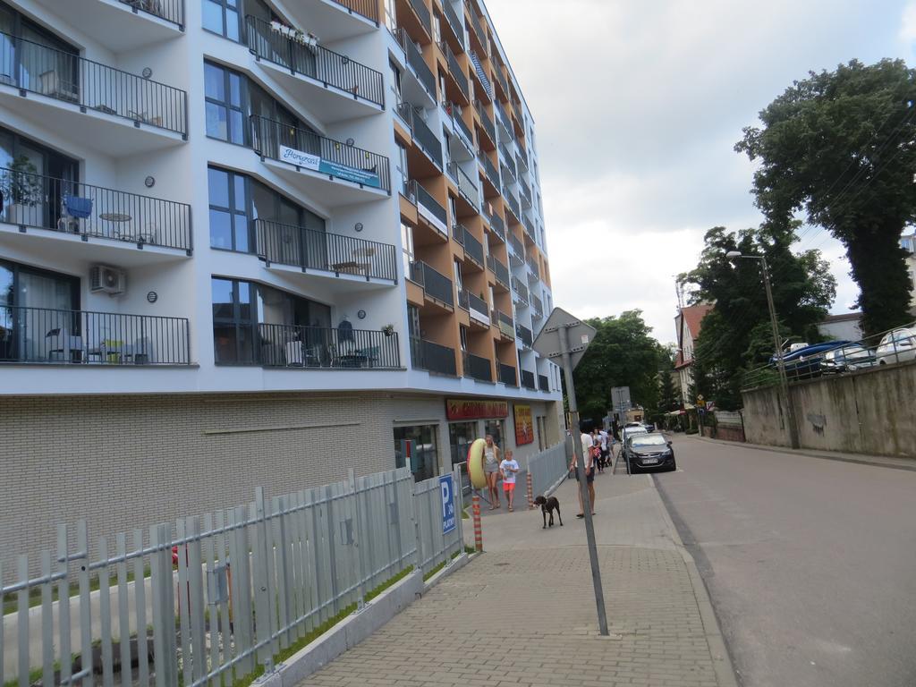 Apartament Horyzont Astra เมียนซิดดรอแย ภายนอก รูปภาพ